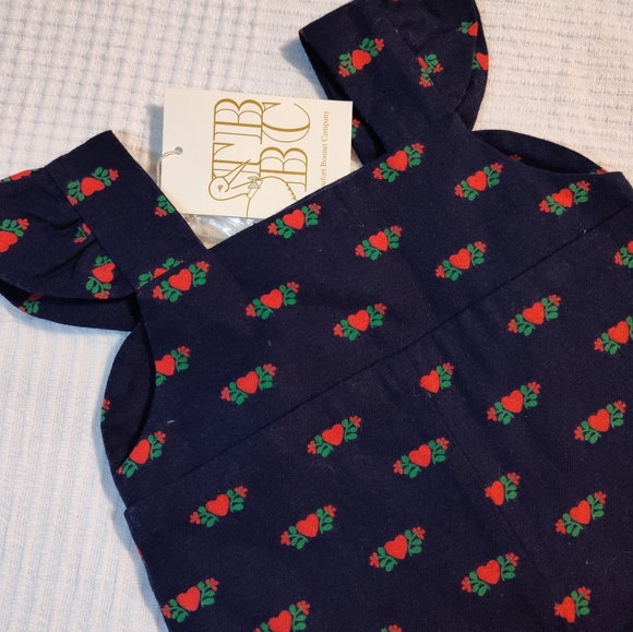 COPY - NWT The Beaufort Bonnet Company Baby Girl SZ0/6M violets vintage Romper … - Picture 3 of 3